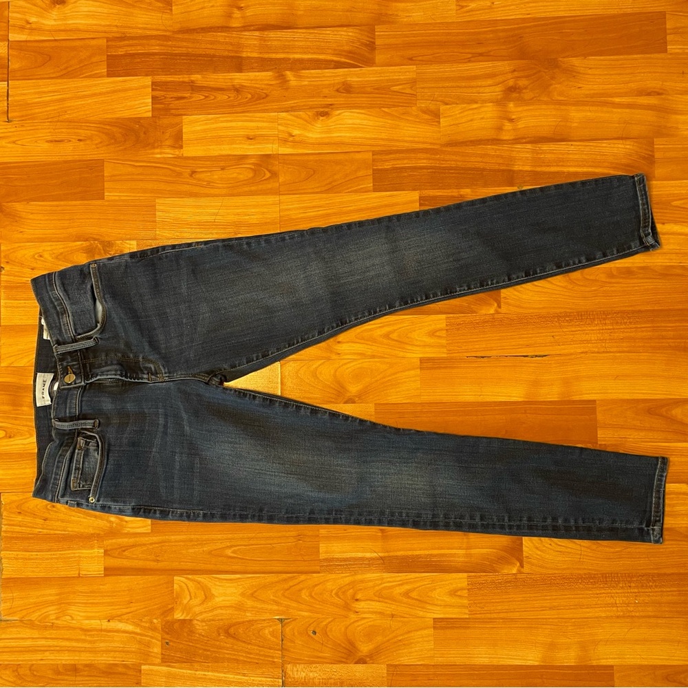 Frame Dark denim skinny leg